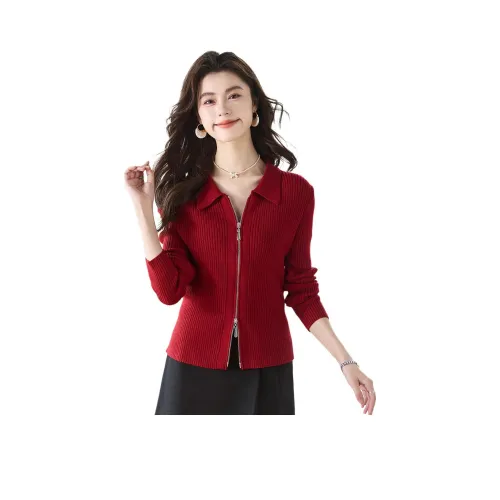 CARBAMMI Трикотаж Женский Бордовый