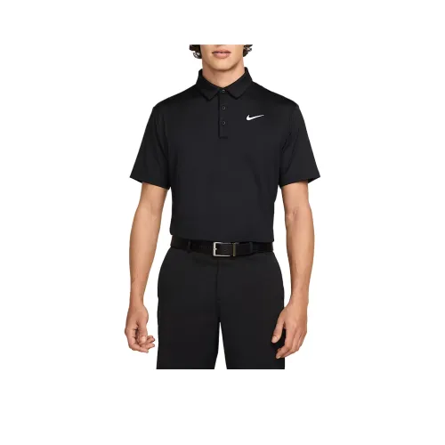 Мужское поло Nike Dri-Fit Swoosh черное