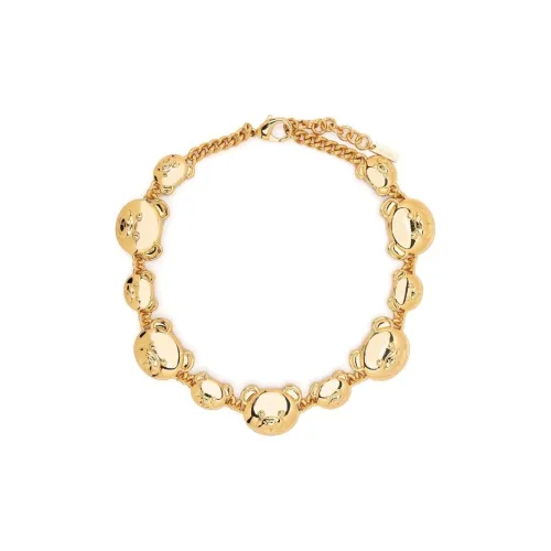 MOSCHINO Металлические ожерелья Золотой Женские