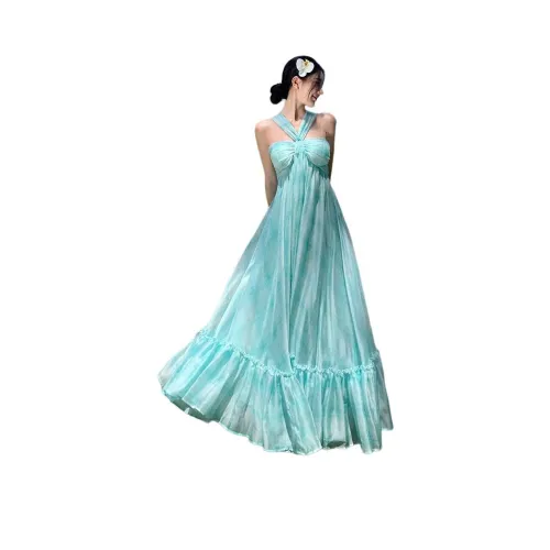 YINLEI Мятно-зеленый Женские Слиплатья