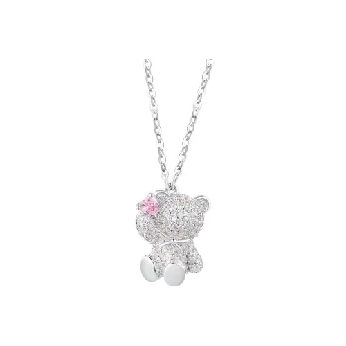 VIGG Alloy Synthetic Cubic Zirconia Necklaces Women's