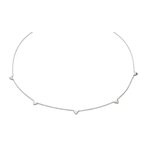 Monica Vinader Серебряные ожерелья Women's Silver