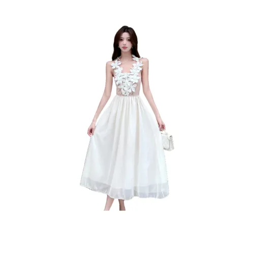 TORIGHT Платье-комбинация Женское Белое