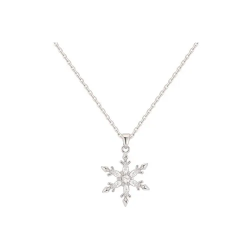 AJIDOU Rhinestone Ожерелья Женские Rose Gold Silver