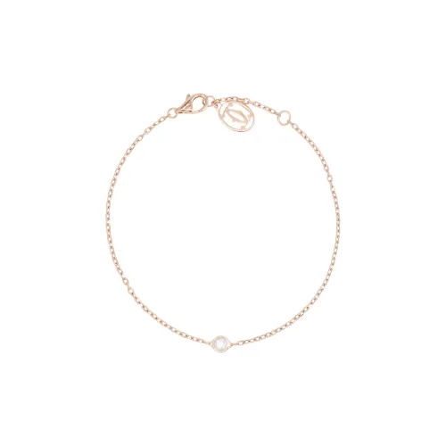 Cartier Колье Cartier D'Amour, Маленькая Модель Розовое Золото, Бриллиант