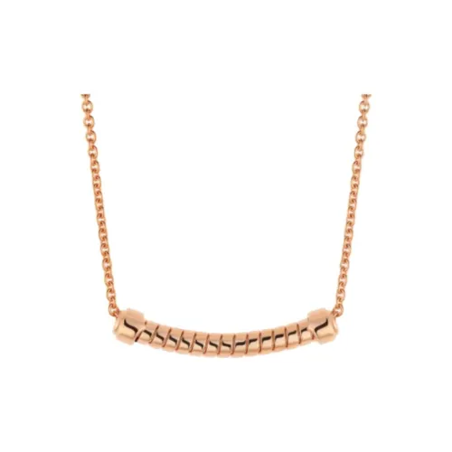 BVLGARI Розовое золото Ожерелья Женские Розовое золото