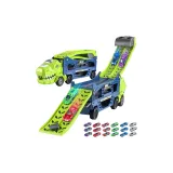 Планер Двойная дорожка Динозавр Катапульта Автомобиль [18 Сплав Автомобили] Зеленый