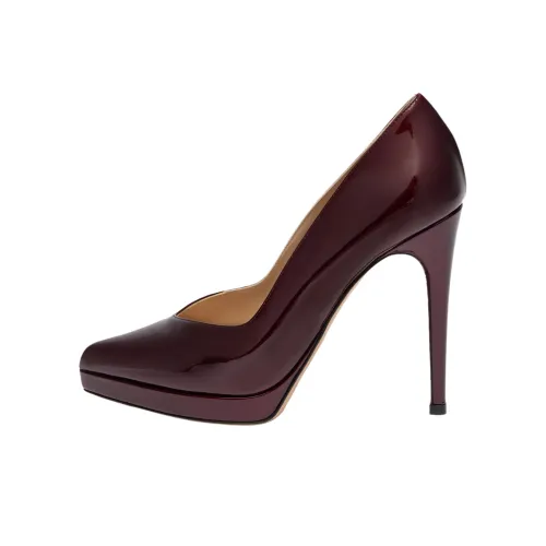 Casadei Высокие каблуки Бургундский Женские