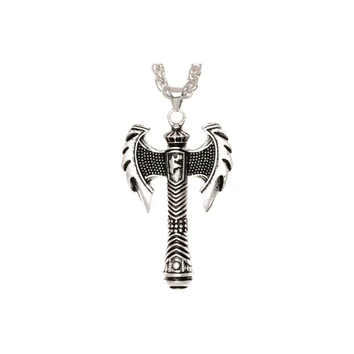 OWNREWARDS Нержавеющая сталь Ожерелье Серебряное Унисекс