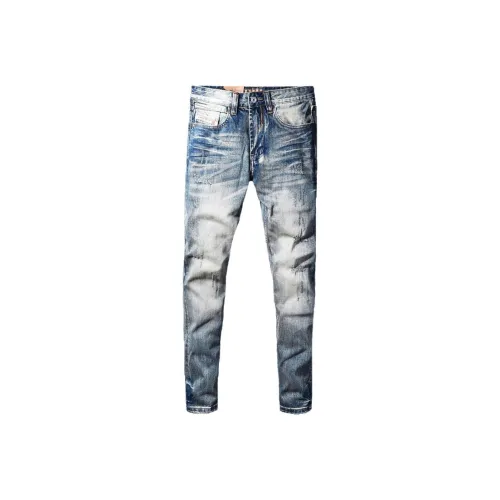 MAREA VESUVIO Винтажный синий Мужские Джинсы