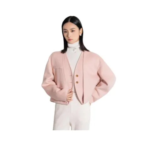 Neenjojo Пальто Женское Кремово-Розовое