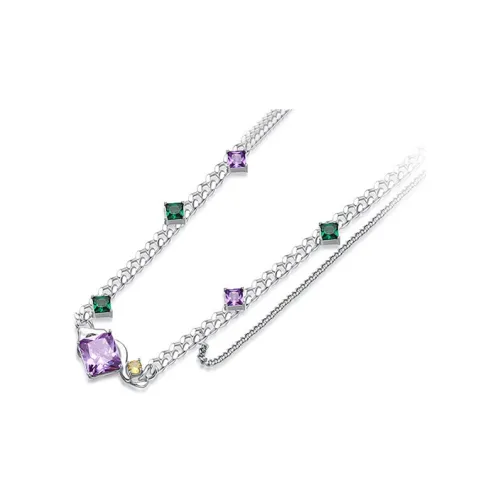 Коллекция Teddy Bear Медное Цирконовое Ожерелье Женское