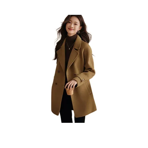 Mo Han Yi Mei Куртка Женская Холодный КАМЕЛ