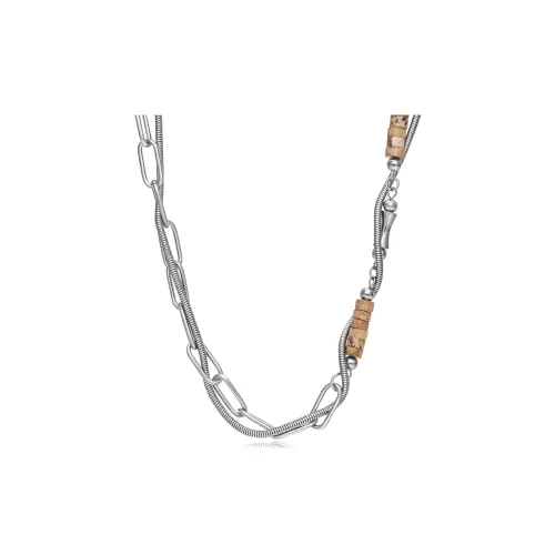 ENFANTIN Титановая сталь Каменные ожерелья унисекс