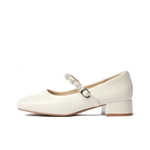 JOSINY Грубый каблук Мэри Джейн Женские обувь