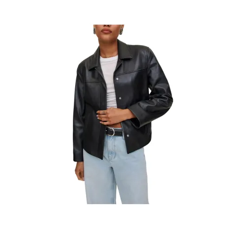 REFORMATION Veda Louisa Кожа Куртка Кожа Куртка Женские