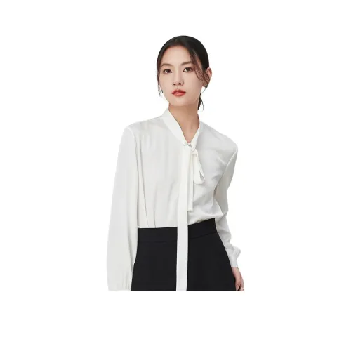 MIHUANG Белые Женские Рубашки