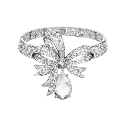 Swarovski Volta Rhinestone Ожерелья с родиевым покрытием Женские