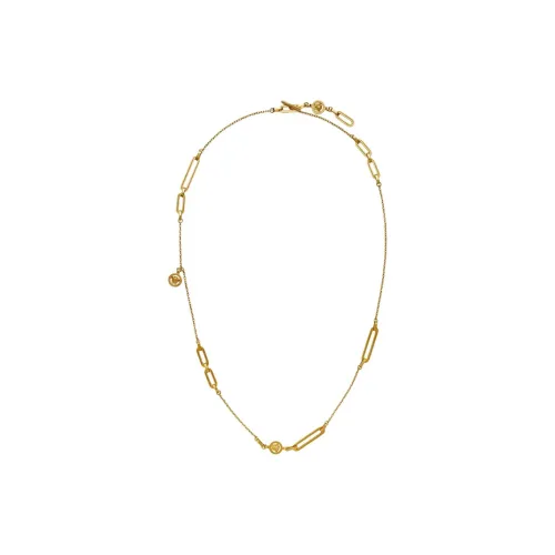 VERSACE Металлические ожерелья Женские Золото