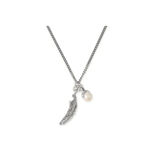 EMANUELE BICOCCHI Серебряный Пресноводный жемчуг Ожерелья Women's Silver