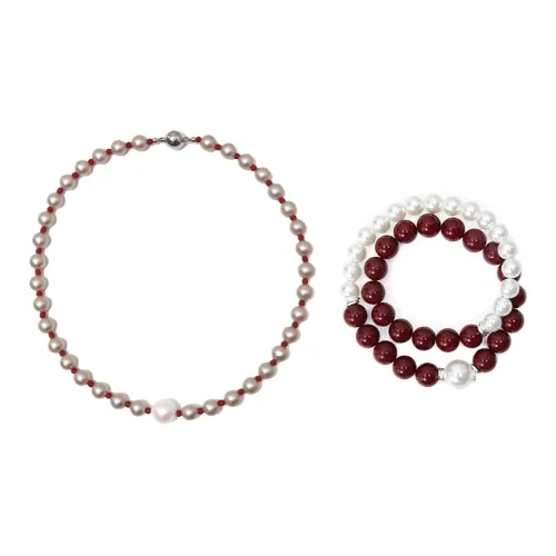 MUYANG Искусственная жемчужина Ожерелья Женское Белое