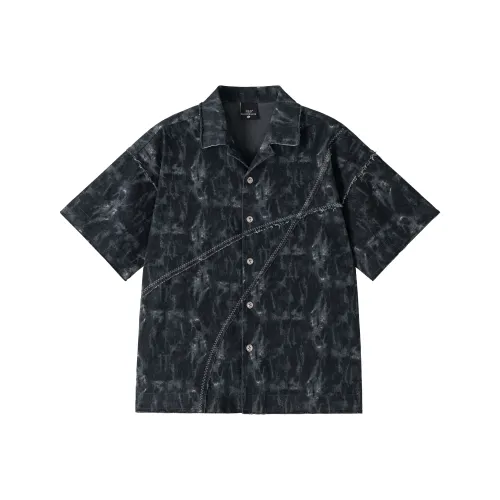 PILOTDRAGON SS25 Рубашка Унисекс Темно-синий