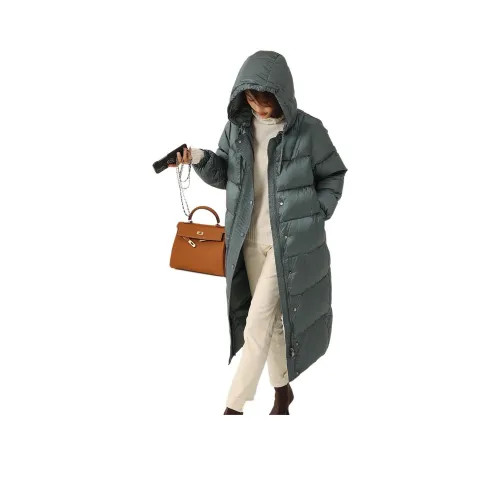 NANING9 Пуховик Женские Nicaragua Синий