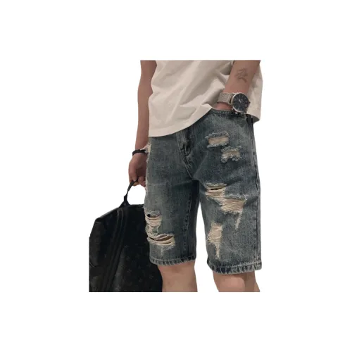 FRQ Синие Унисекс Джинсовые Шорты