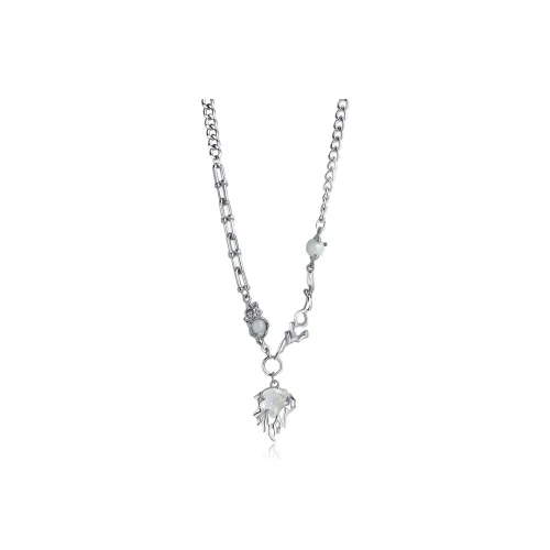 KING OF BLING Опал Ожерелья Унисекс