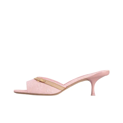 LOUIS VUITTON 6AM Слипоны Женские Розовые