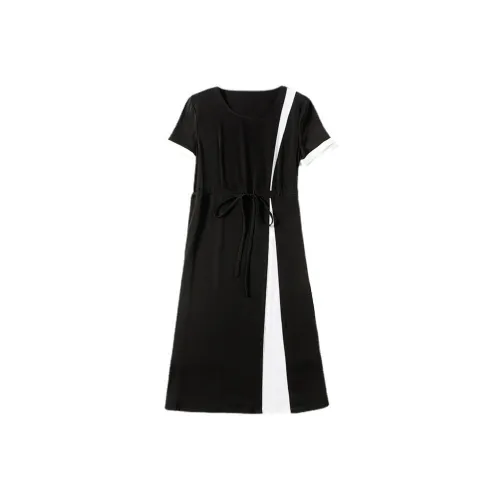 Devanro Короткий рукав Платье Женское