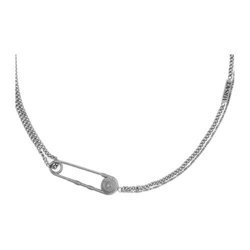 VERSACE Металлические ожерелья Женское серебро