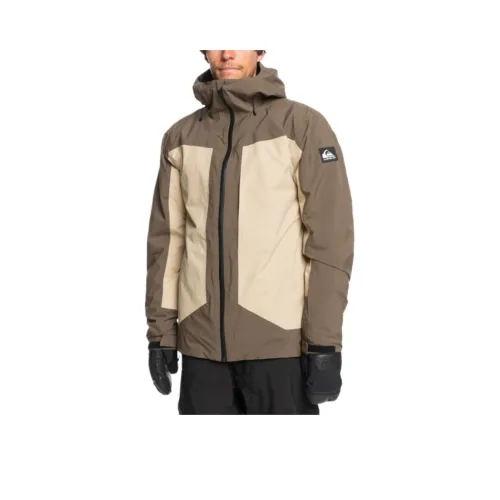 Quiksilver Коричневый CQP0 Мужская лыжная куртка