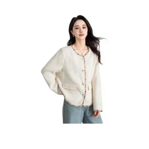 Shavani Весенний Осенний Укороченное Пальто Женское