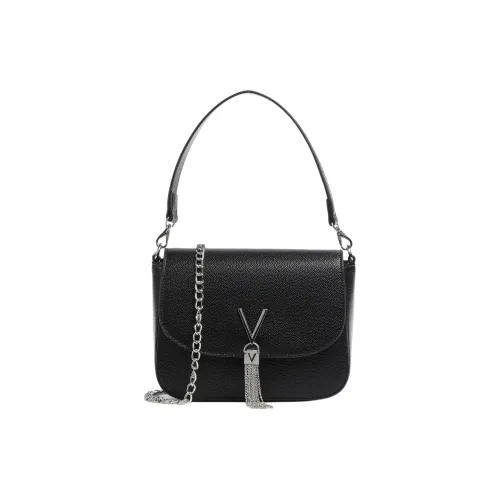 Valentino Сумка через плечо из синтетической кожи женская черная