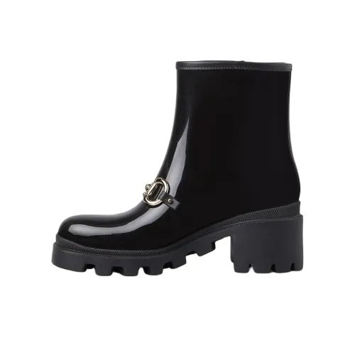 GUCCI Bootie с застежкой Horsebit 5,5 см женский черный