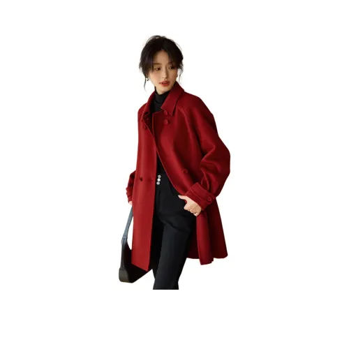 Mo Han Yi Mei Куртка Женская Бордовая