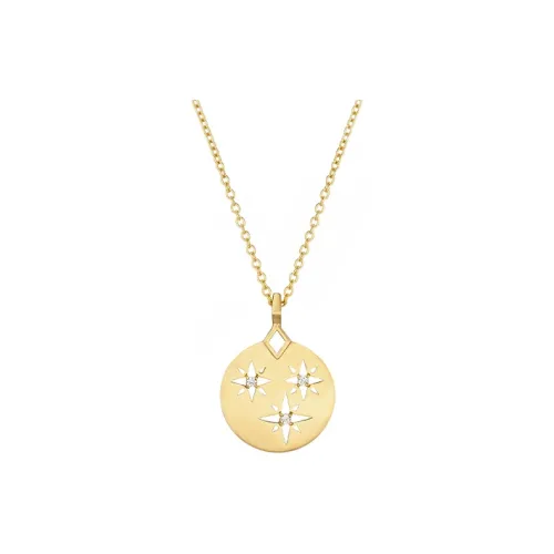 Glam Ever Сплав/Серебряное покрытие/Золотое покрытие Ожерелье Золотое Женское