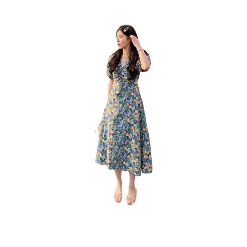 TEME Короткий рукав Платье Женское