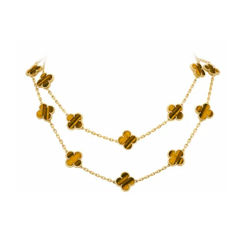 Van Cleef & Arpels Alhambra Four Leaf Lucky Series Ожерелье Женское