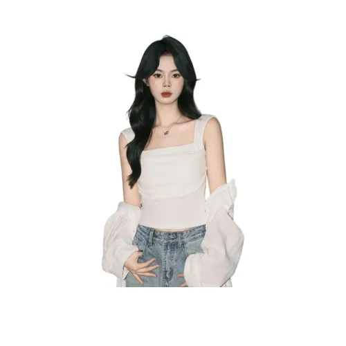 FOREVER 21 Белые Женские Майки