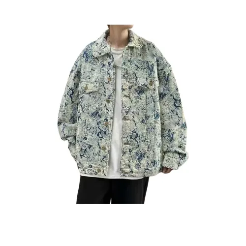 PAINT STAIN Деним Куртка Унисекс