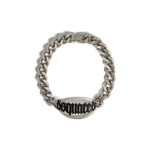 DSQUARED 2 Латунь Олово Сплав Бисмут Сплав Серебряный Сплав Антимон Сплав Ожерелья Женское Серебро