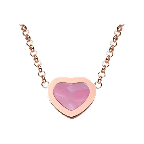 CHOPARD 18K Розовое золото жемчужная раковина ожерелья унисекс