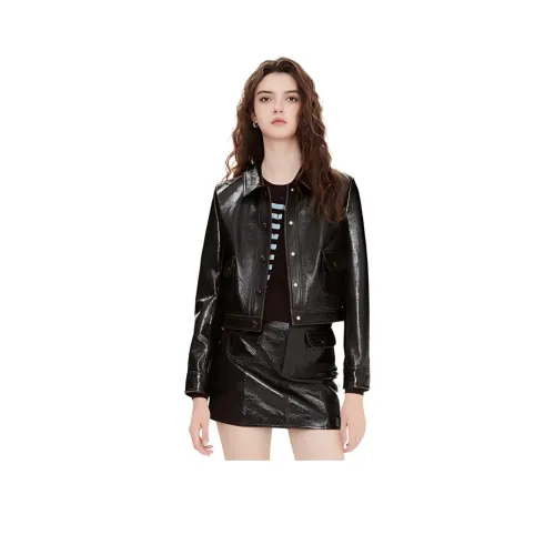 JORYAweekend Куртки Пальто Женские Кофейного цвета