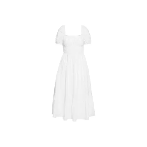 ARITZIA Короткое платье с короткими рукавами женское белое