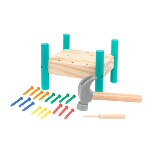 TUMIYU Деревянный Hammer Bench Развивающие игрушки