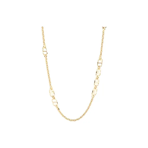 DIOR Металлические ожерелья Унисекс Золото