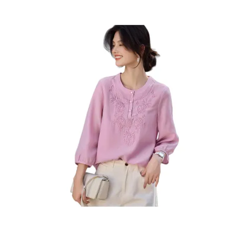 XWI Рубашка Женская Темно-сливовый Фиолетовый