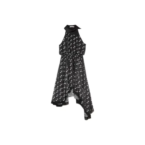 Elle Черные Женские Платья без рукавов